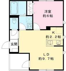 仮称 フィカーサK下馬の物件間取画像